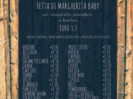 Lievito Madre menu