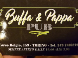 Pub Buffa E Pappa menu