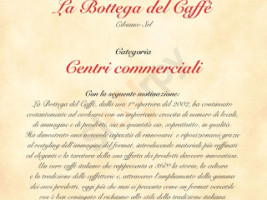 Cibiamo menu