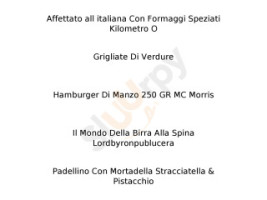 Lord Byron Risto Pub Enoteca Lucera menu