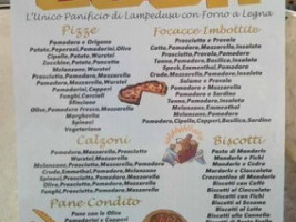 Panificio Luca menu