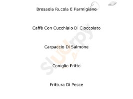 Osteria Le Case Nuove menu