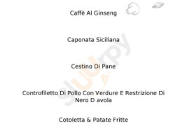 La Vecchia Bottega menu