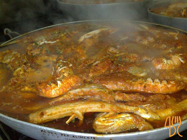 La Vecchia Osteria Comida