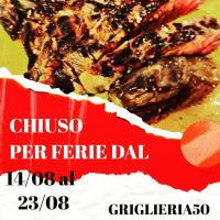 Griglieria 50 menu