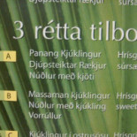 Thai Express Piatti