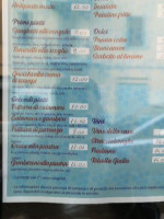 Perbacco menu