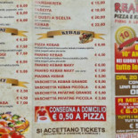 Real Pizza Speisekarte