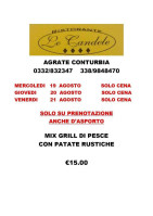 Pauletto Silvano menu