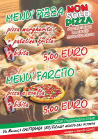 Non Solo Pizza Di Duo' Mari menu