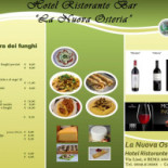 La Nuova Osteria menu