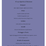 La Nuova Osteria menu