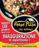 House Pizza menu