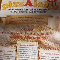 Pizzaiello Pizza Da Asporto menu