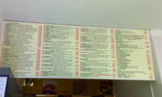 Pizzeria Da Asporto Bella Napoli Di Aziz Mohamed menu