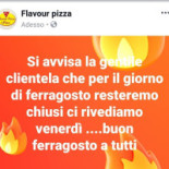 Flavour Pizza Carta