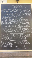 Il Circolo menu