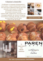 Caffè Paren menu