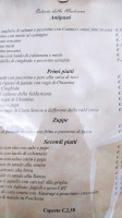 Osteria Della Madonna menu