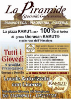 La Piramide Specialità Gastronomiche menu