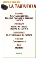 Agriturismo Il Raccolto menu