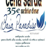 Baia Paradiso Carte