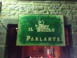 Il Brillo Parlante menu