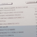 Osteria Da Chichibio Carte