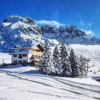 Rifugio Stella outside