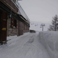 Rifugio Stella outside