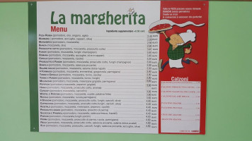 Pizzeria La Margherita menu