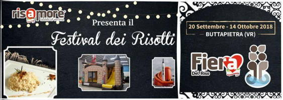 Festival Dei Risotti menu