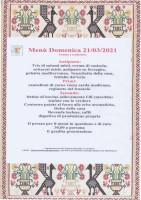 Agriturismo Su Forraghe menu