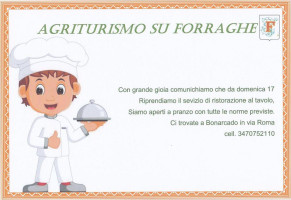 Agriturismo Su Forraghe menu