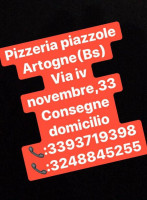 Pizzeria Piazzole menu