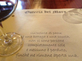 Osteria Del Moro menu