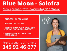 Blue Moon menu