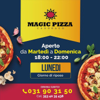 Magic Pizza Cadorago Co menu