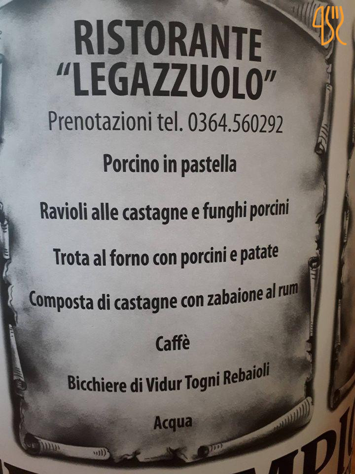 Legazzuolo Pizzeria Carte