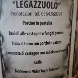 Legazzuolo Pizzeria Carte