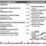 Da Luca Paolo Street Food menu