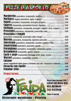 Frida La Piazzetta menu