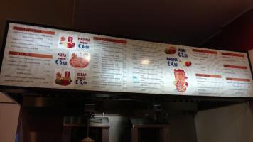 Pizzeria Kebab Istanbul menu