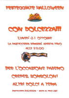 Pasticceria Dolcezza menu