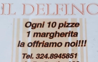 Pizzeria Delfino Di Rago Francesca menu