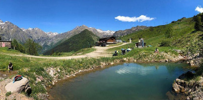 Rifugio Campel outside