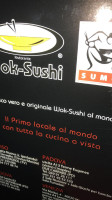 Wok-sushi menu