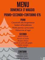 Dei Pini menu