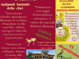 Villa Della Mimosa menu