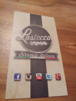 Lostecco Alba menu